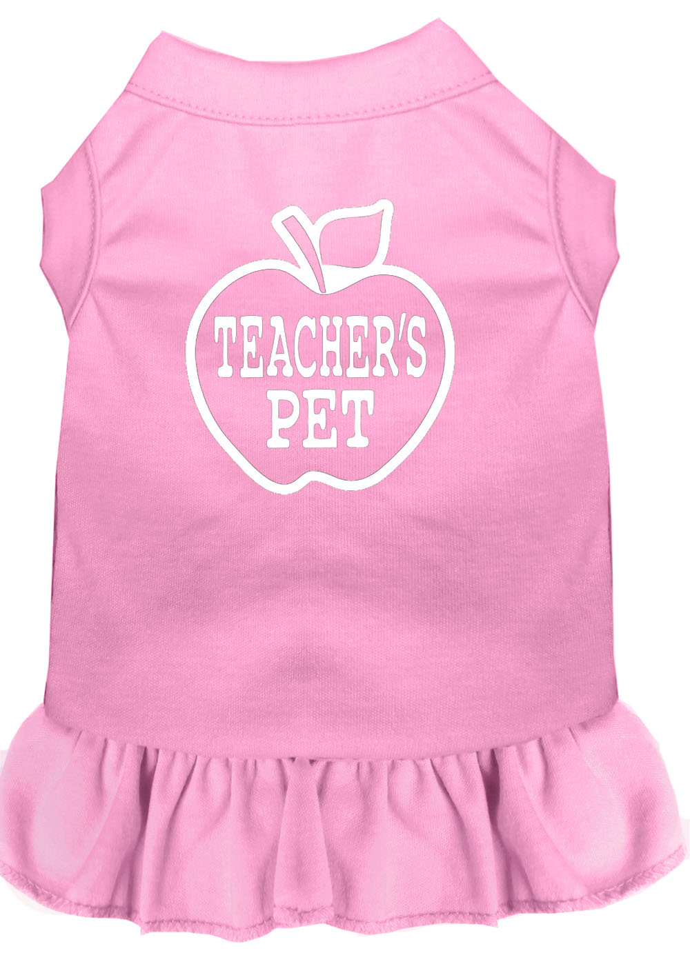 Teachers Pet Screen Print Dress Light Pink Xl Default Title