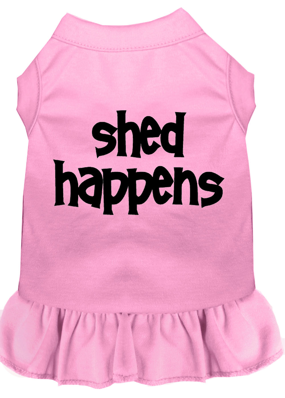 Shed Happens Screen Print Dress Light Pink Sm GreatEagleInc