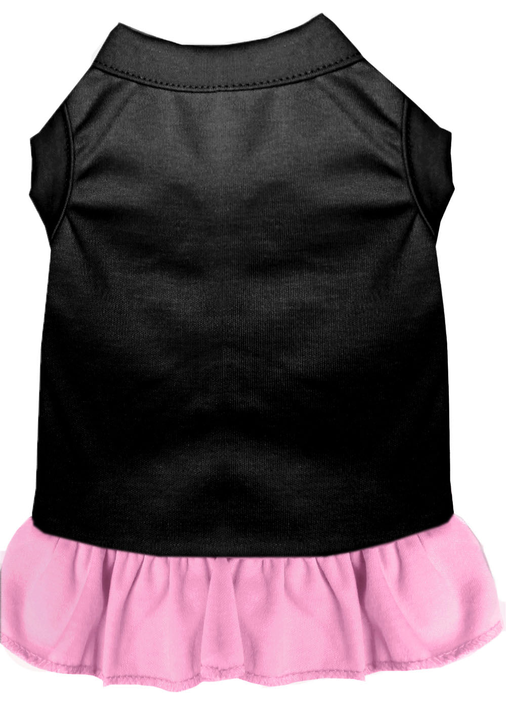 Plain Pet Dress Black With Light Pink 4x Default Title