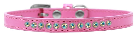 Ab Crystal Size 10 Bright Pink Puppy Collar GreatEagleInc