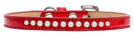 Pearl Size 14 Red Puppy Ice Cream Collar Default Title