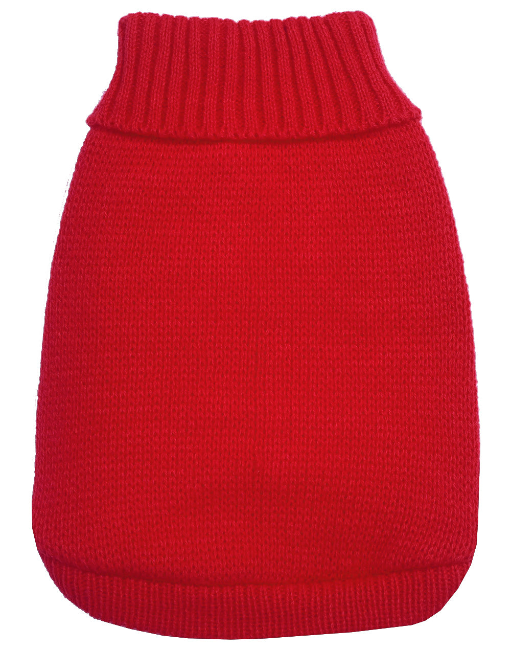 Knit Pet Sweater Red Size Large Default Title