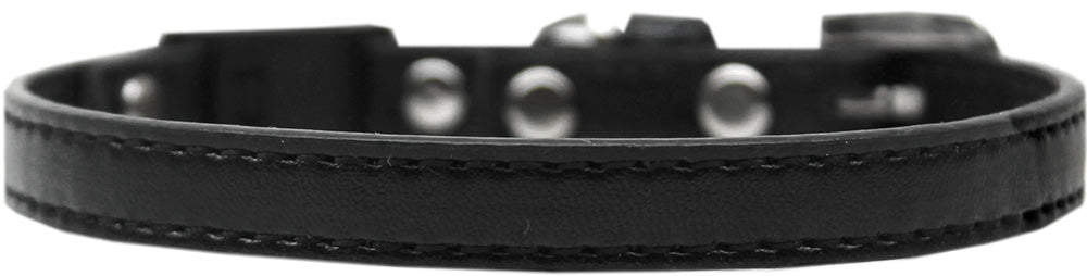 Plain Breakaway Cat Collar Black Size 10 Default Title