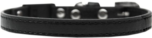 Plain Breakaway Cat Collar Black Size 12 Default Title