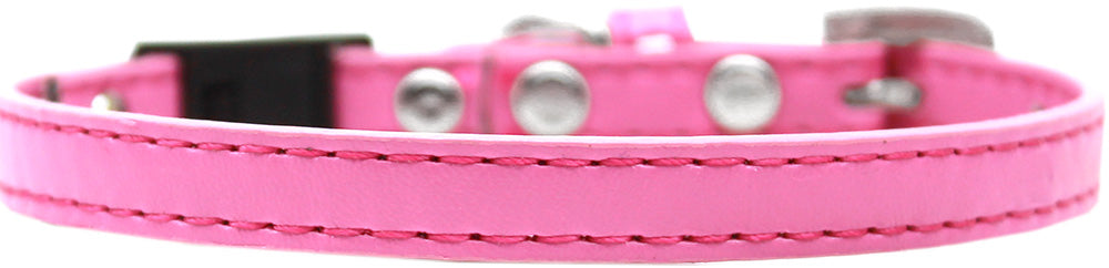 Plain Breakaway Cat Collar Bright Pink Size 14 Default Title
