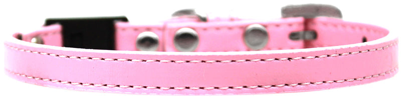 Plain Breakaway Cat Collar Light Pink Size 10