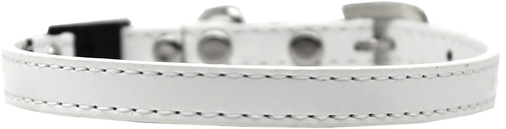 Plain Breakaway Cat Collar White Size 14 Default Title