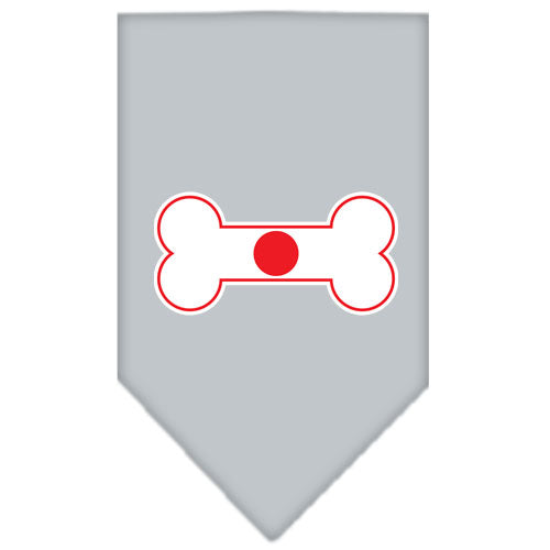 Bone Flag Japan Screen Print Bandana Grey Small Default Title