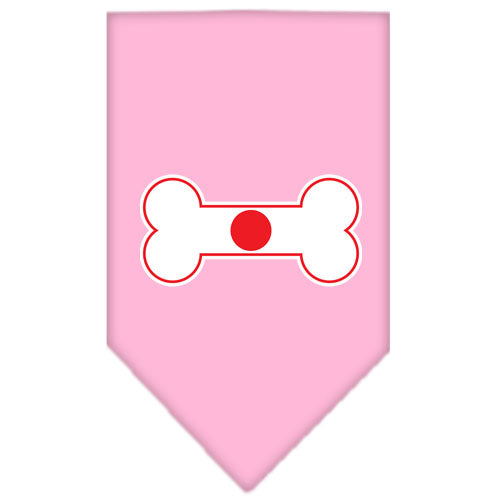 Bone Flag Japan Screen Print Bandana Light Pink Small Default Title
