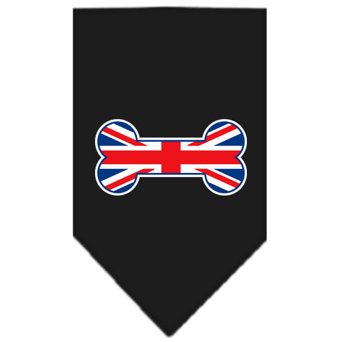 Bone Flag Uk Screen Print Bandana Black Small Default Title