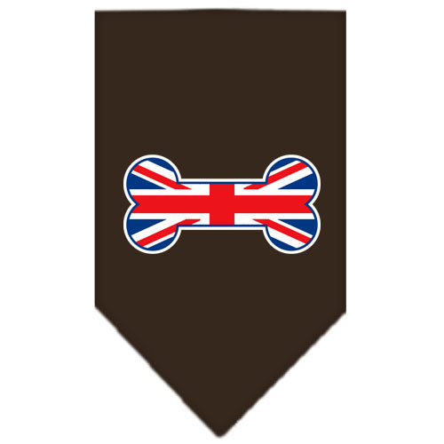 Bone Flag Uk Screen Print Bandana Cocoa Small Default Title