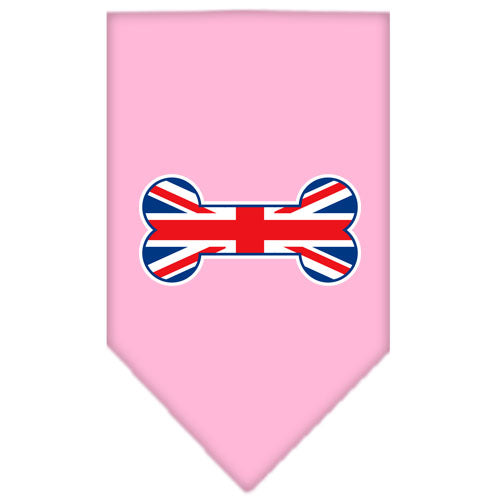 Bone Flag Uk Screen Print Bandana Light Pink Small GreatEagleInc