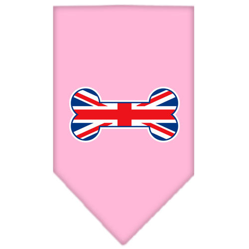 Bone Flag Uk Screen Print Bandana Light Pink Small Default Title