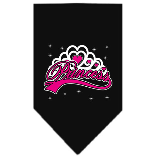 I'm A Princess Screen Print Bandana Black Large GreatEagleInc