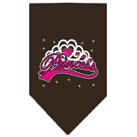 I'm A Princess Screen Print Bandana Cocoa Large GreatEagleInc