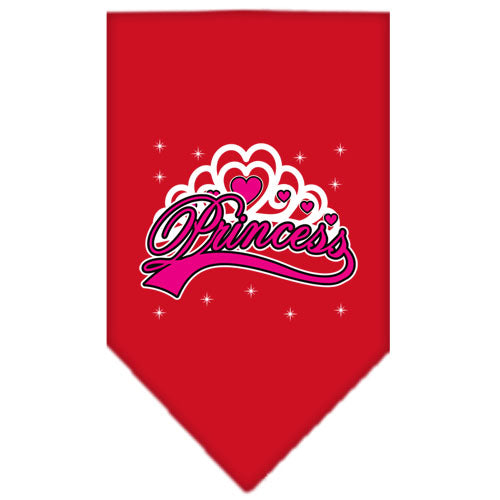 I'm A Princess Screen Print Bandana Red Large GreatEagleInc