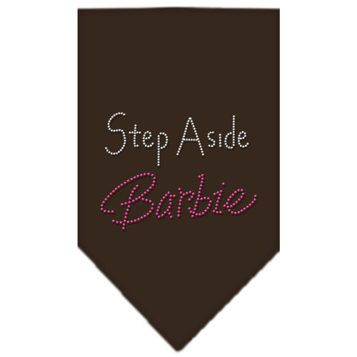 Step Aside Barbie Rhinestone Bandana Cocoa Large GreatEagleInc
