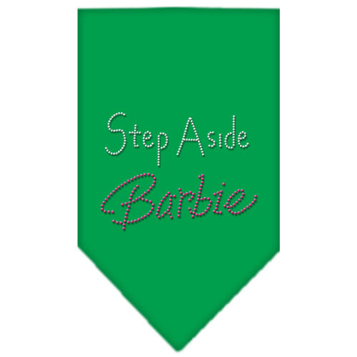 Step Aside Barbie Rhinestone Bandana Emerald Green Small GreatEagleInc