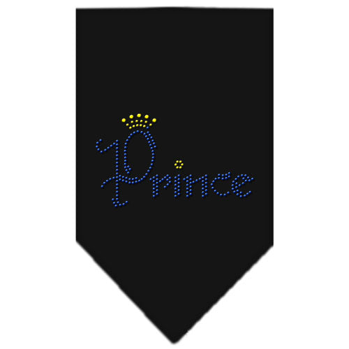 Prince Rhinestone Bandana Black Small GreatEagleInc