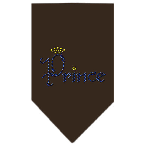 Prince Rhinestone Bandana Cocoa Small GreatEagleInc