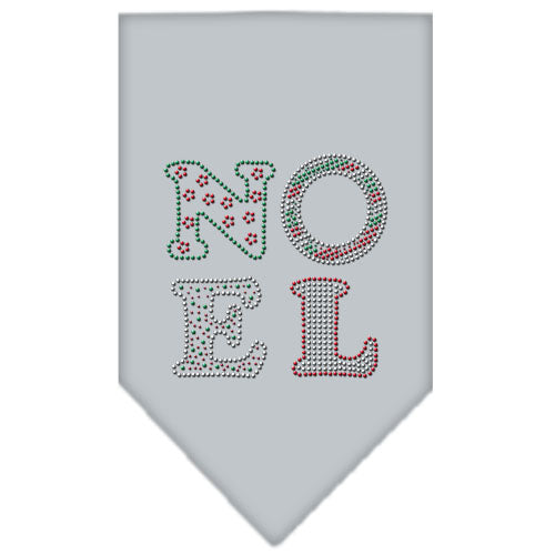 Noel Rhinestone Bandana Grey Large GreatEagleInc