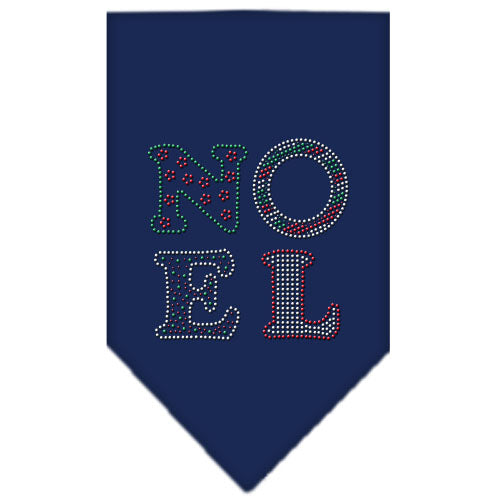 Noel Rhinestone Bandana Navy Blue Small GreatEagleInc