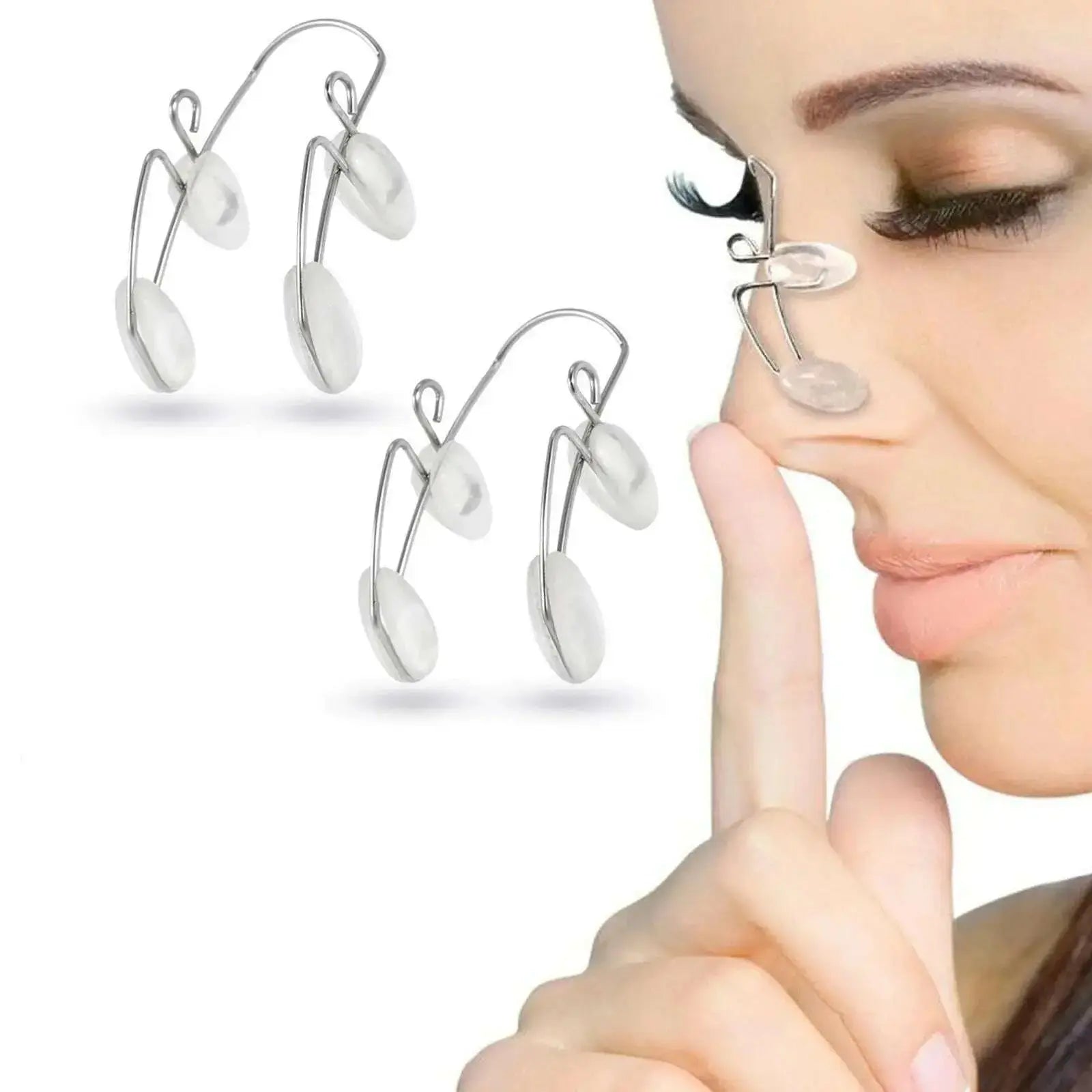 Magic-Nose-Up-Clip-Lifting-Shaping-Shapers-Silicon-Smoothing-Beauty-Corrector-Nose-Slimming-Straightening-Bridge-Massager-Tool-GreatEagleInc-334014674
