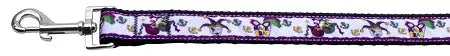 Mardi Gras Nylon Ribbon Pet Leash 1 Wide 4ft Default Title