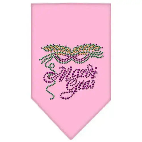 Mardi-Gras-Rhinestone-Bandana-Light-Pink-Small-GreatEagleInc-319131144