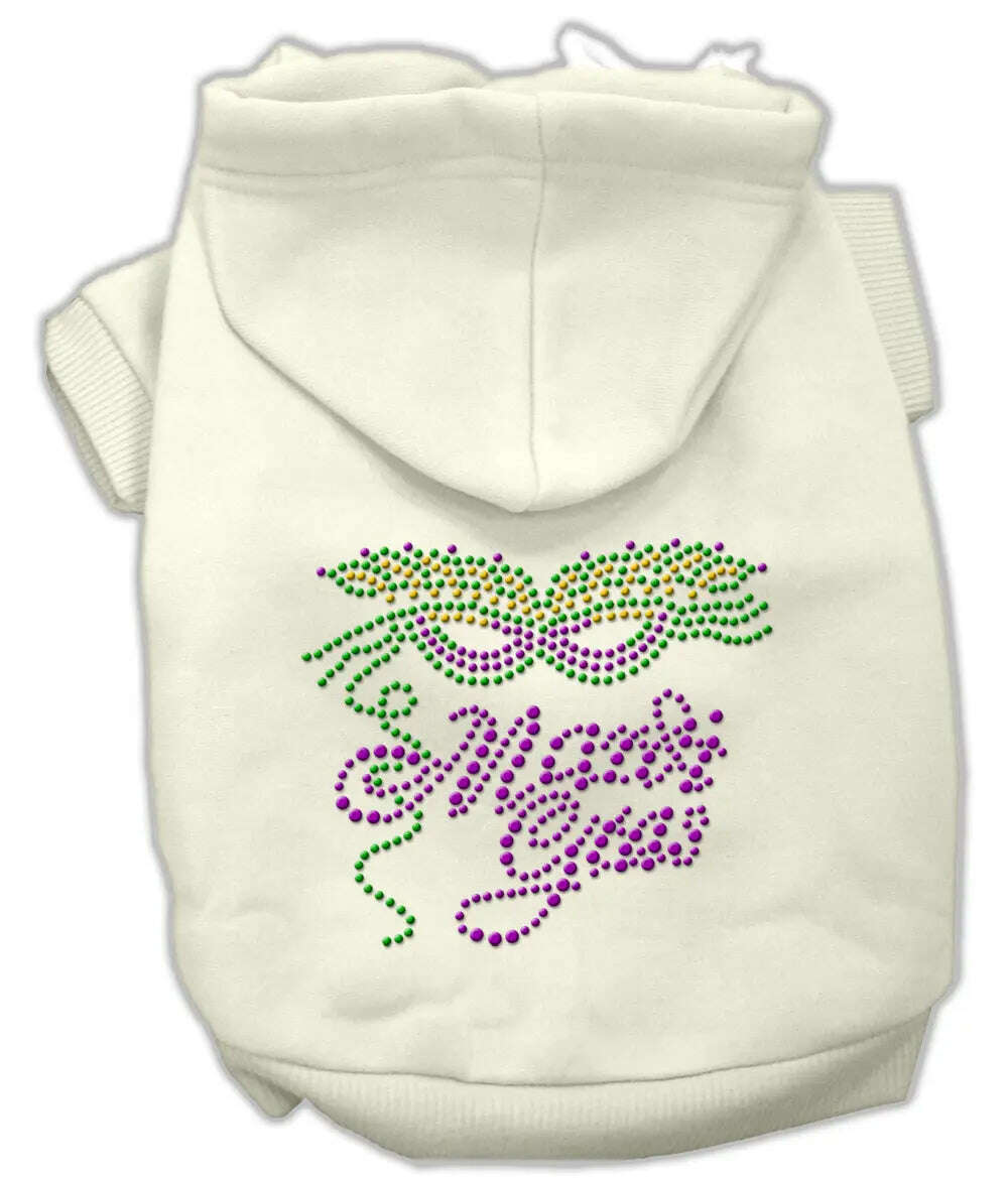 Mardi-Gras-Rhinestud-Hoodies-Cream-M-GreatEagleInc-319594243