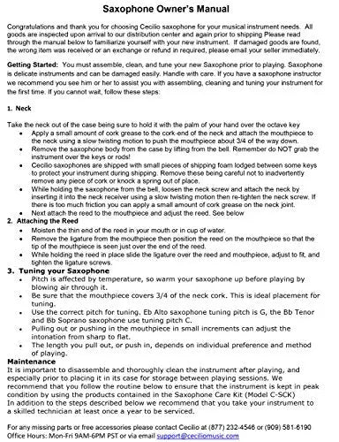 Mendini by Cecilio Eb Alto Sax w/Tuner, Case, Mouthpiece, 10 Reeds, Pocketbook and 1 Year Warranty (Sky Blue)