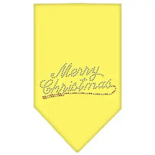 Merry-Christmas-Rhinestone-Bandana-Yellow-Large-GreatEagleInc-319047143