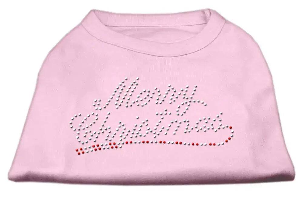 Merry-Christmas-Rhinestone-Shirt-Light-Pink-Xs-GreatEagleInc-318573890