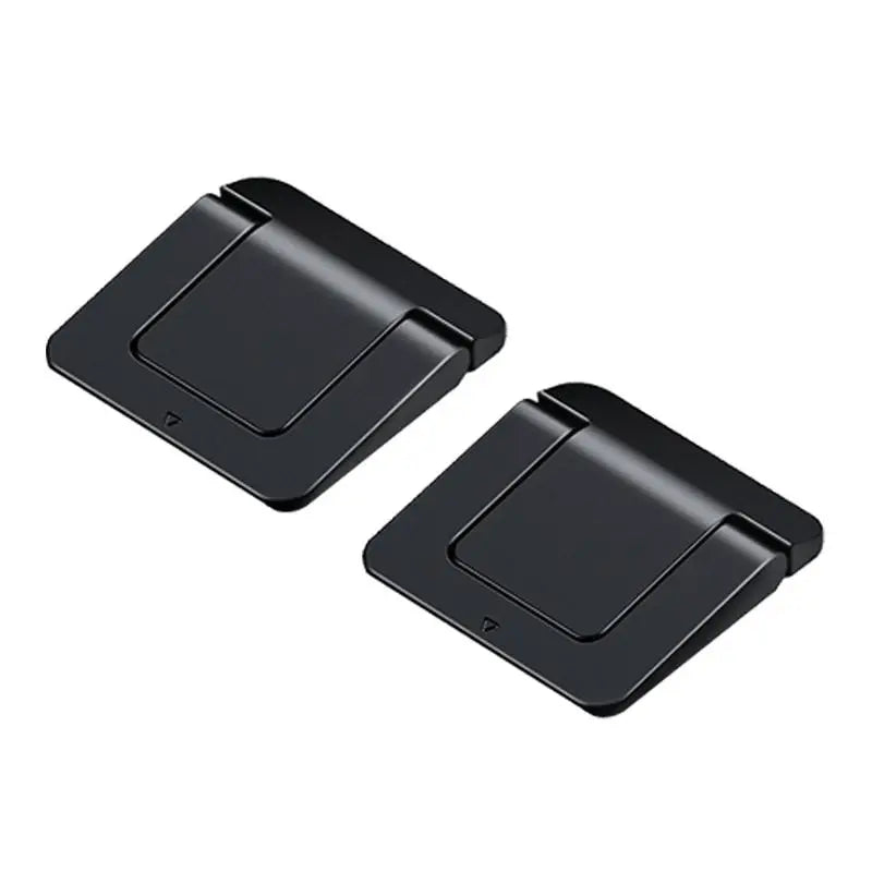 Mini Portable Invisible Laptop Holder Adjustable Cooling Stand Foldable Multifunctional Holder 1Pair for Laptop Notebook (Black) - GreatEagleInc
