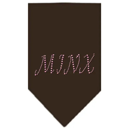 Minx Rhinestone Bandana Cocoa Small Default Title
