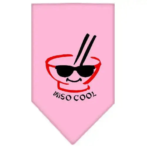 Miso-Cool-Screen-Print-Bandana-Light-Pink-Small-GreatEagleInc-319093636
