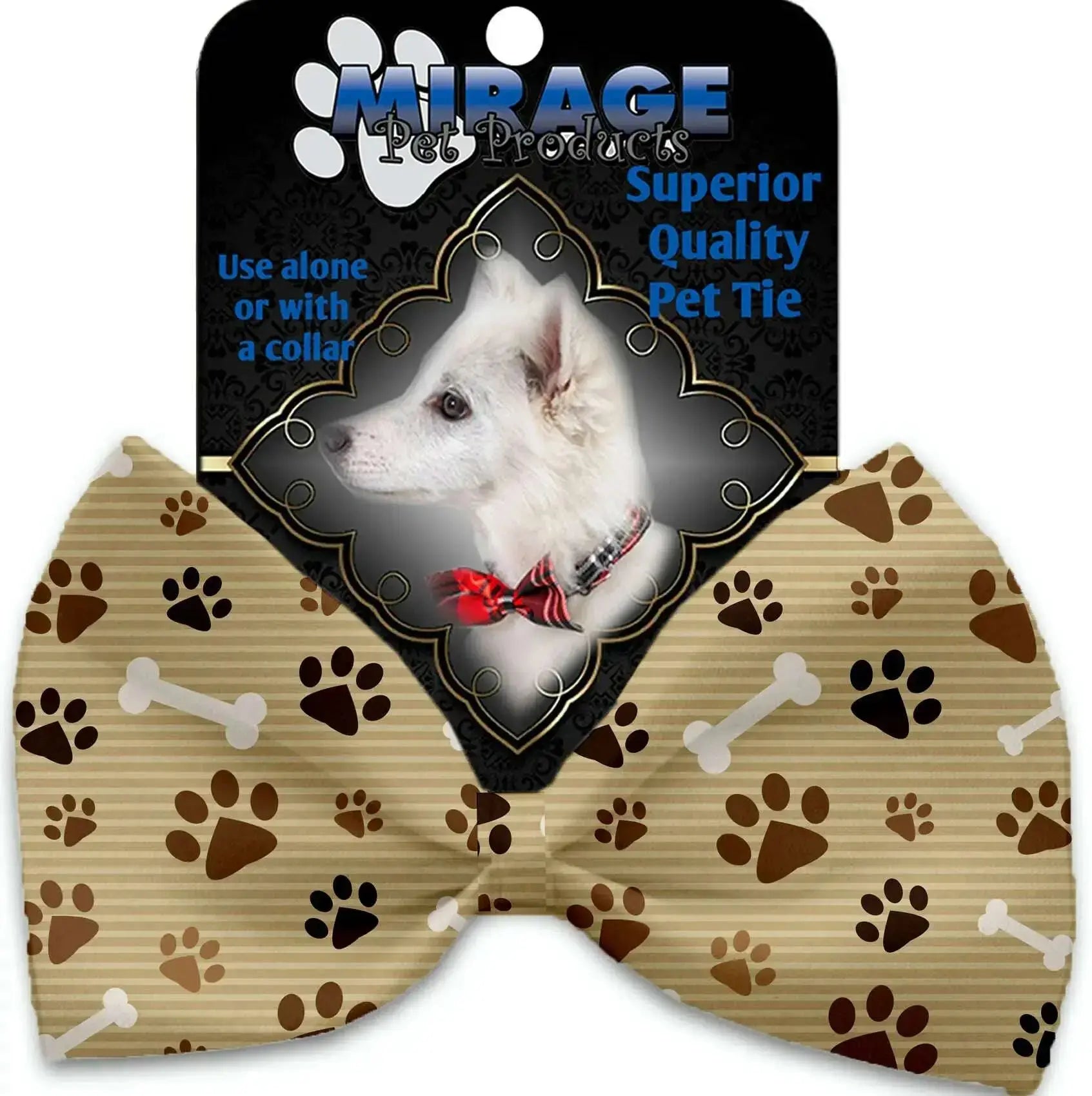Mocha-Paws-And-Bones-Pet-Bow-Tie-GreatEagleInc-318887119