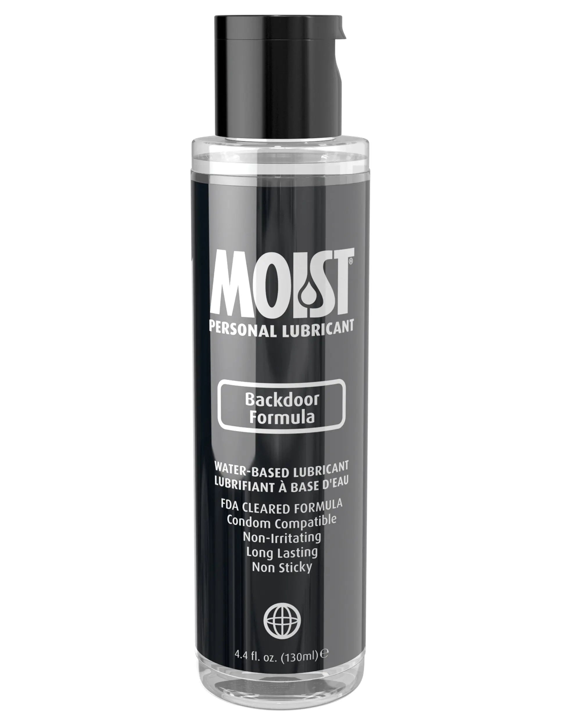 Moist Personal Lubricant Backdoor Formula 4.4 Oz Pipedream Products