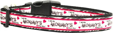 Mommy's Mini Me Nylon Dog Collar Medium Narrow Default Title