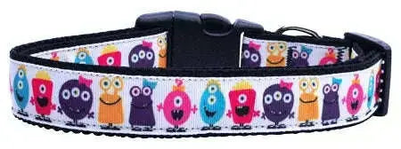 Monsters-Nylon-Ribbon-Dog-Collars-Large-GreatEagleInc-318819664