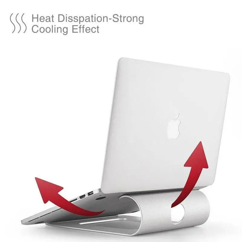 Mosible Portable Aluminum Alloy Laptop Stand for Macbook Pro/Air Stand Notebook Holder Metal Bracket Computer Accessories - GreatEagleInc
