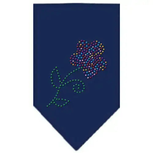 Multi-Flower-Rhinestone-Bandana-Navy-Blue-Large-GreatEagleInc-319290025