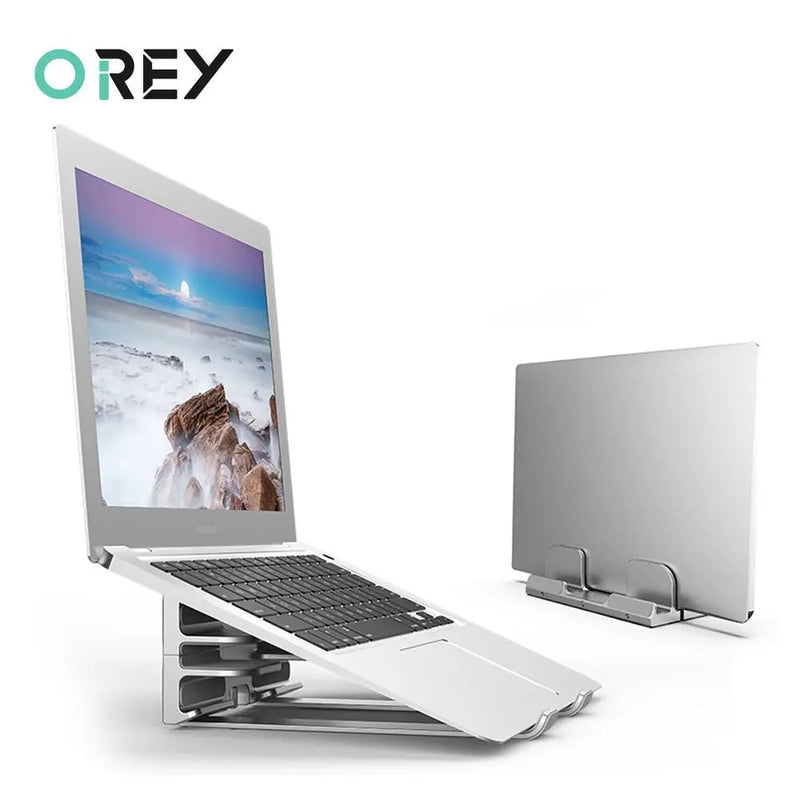 Multifunction Laptop Stand Aluminum Alloy Notebook Stand Holder For Macbook Air Pro HP Lenovo Anti-slip Computer Storage Bracket - GreatEagleInc