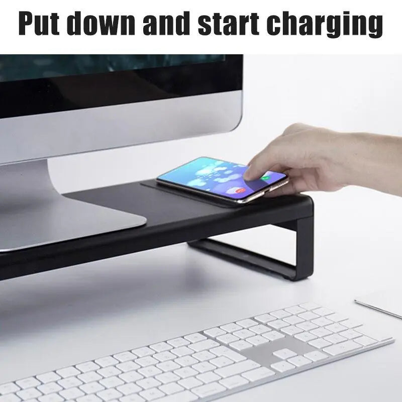 Multiple Purposes Smart Base Durable Convenient Aluminum Alloy Computer Laptop Base Stand With USB 3.0 Port