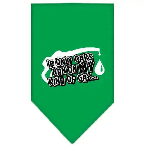 My-Kind-Of-Gas-Screen-Print-Bandana-Emerald-Green-Small-GreatEagleInc-319155923