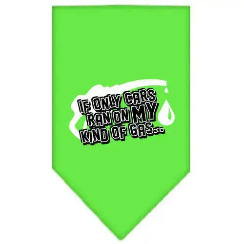 My-Kind-Of-Gas-Screen-Print-Bandana-Lime-Green-Small-GreatEagleInc-319155720