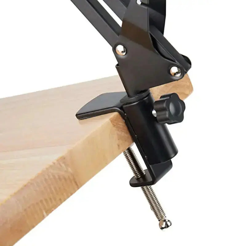 NB-35-Microphone-stand-Scissor-Arm-Stand_-Pantograph-For-Mic-_Table-Mounting-Clamp_NW-Filter-Windscreen-Shield-_-Metal-Mount-Kit-GreatEagleInc-333991918
