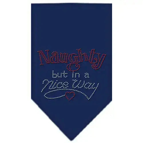 Naughty-But-In-A-Nice-Way-Rhinestone-Bandana-Navy-Blue-Small-GreatEagleInc-333913087