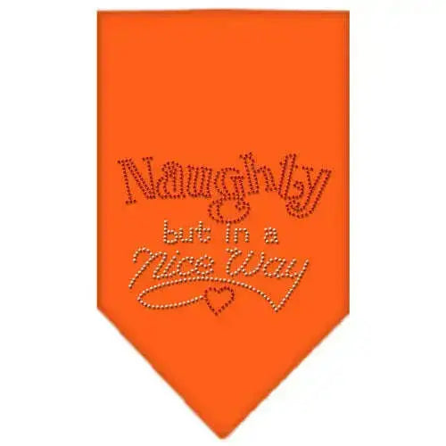 Naughty-But-In-A-Nice-Way-Rhinestone-Bandana-Orange-Small-GreatEagleInc-333912940