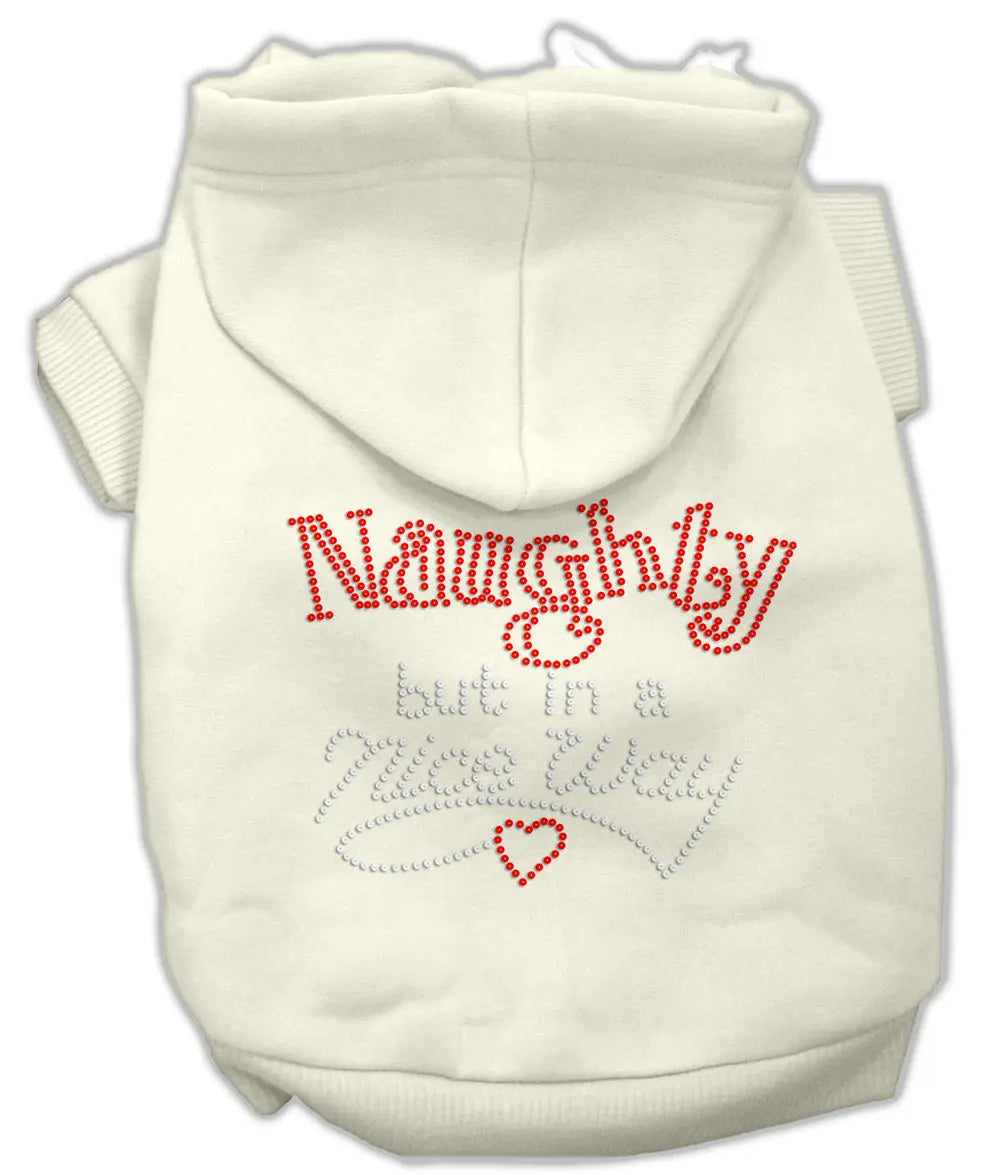 Naughty But Nice Hoodies Cream Xs Default Title